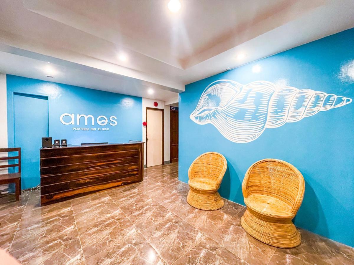 Amos Portside Inn Эль-Нидо Экстерьер фото